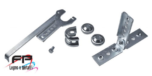 Supporto bifora completo